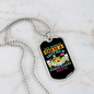Miniature Schnauzer Mom Necklace Stainless Steel or 18k Gold Dog Tag 24" Chain-Express Your Love Gifts