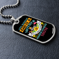 Miniature Schnauzer Mom Necklace Stainless Steel or 18k Gold Dog Tag 24" Chain-Express Your Love Gifts