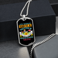 Miniature Schnauzer Mom Necklace Stainless Steel or 18k Gold Dog Tag 24" Chain-Express Your Love Gifts