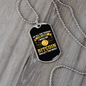 Miss My Bitcoin Wallet Crypto Necklace Stainless Steel or 18k Gold Dog Tag 24" Chain-Express Your Love Gifts