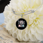 Mom Dog Paw Bracelet Stainless Steel or 18k Gold Circle Bangle-Express Your Love Gifts