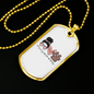Momlife Love Dog Necklace Stainless Steel or 18k Gold Dog Tag 24" Chain-Express Your Love Gifts