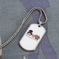 Momlife Love Dog Necklace Stainless Steel or 18k Gold Dog Tag 24" Chain-Express Your Love Gifts