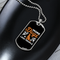 More Dogs Necklace Stainless Steel or 18k Gold Dog Tag 24" Chain-Express Your Love Gifts