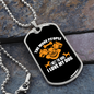 More People Necklace Stainless Steel or 18k Gold Dog Tag 24" Chain-Express Your Love Gifts