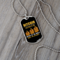 Most Important Invention Bitcoin Crypto Necklace Stainless Steel or 18k Gold Dog Tag 24" Chain-Express Your Love Gifts