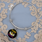 Mother Beagle Mom Bracelet Stainless Steel or 18k Gold Circle Bangle-Express Your Love Gifts