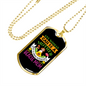 Mother Beagle Mom Necklace Stainless Steel or 18k Gold Dog Tag 24" Chain-Express Your Love Gifts