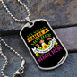 Mother Beagle Mom Necklace Stainless Steel or 18k Gold Dog Tag 24" Chain-Express Your Love Gifts