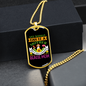 Mother Beagle Mom Necklace Stainless Steel or 18k Gold Dog Tag 24" Chain-Express Your Love Gifts