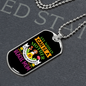 Mother Beagle Mom Necklace Stainless Steel or 18k Gold Dog Tag 24" Chain-Express Your Love Gifts