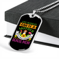 Mother Beagle Mom Necklace Stainless Steel or 18k Gold Dog Tag 24" Chain-Express Your Love Gifts