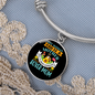 Mother Boxer Mom Bracelet Stainless Steel or 18k Gold Circle Bangle-Express Your Love Gifts