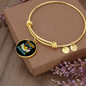 Mother Boxer Mom Bracelet Stainless Steel or 18k Gold Circle Bangle-Express Your Love Gifts