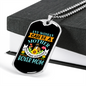Mother Boxer Mom Necklace Stainless Steel or 18k Gold Dog Tag 24" Chain-Express Your Love Gifts
