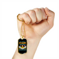 Mother Chihuahua Mom Necklace Stainless Steel or 18k Gold Dog Tag 24" Chain-Express Your Love Gifts