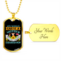 Mother Chihuahua Mom Necklace Stainless Steel or 18k Gold Dog Tag 24" Chain-Express Your Love Gifts