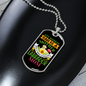 Mother Labrador Mom Necklace Stainless Steel or 18k Gold Dog Tag 24" Chain-Express Your Love Gifts