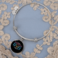 Mother of Dog Puppy Bracelet Stainless Steel or 18k Gold Circle Bangle-Express Your Love Gifts