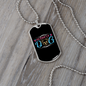 Mother of Dog Puppy Necklace Stainless Steel or 18k Gold Dog Tag 24" Chain-Express Your Love Gifts