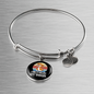 Mother of Dogs Orange Puppy Bracelet Stainless Steel or 18k Gold Circle Bangle-Express Your Love Gifts
