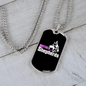 Mother of Shepherds Necklace Stainless Steel or 18k Gold Dog Tag 24" Chain-Express Your Love Gifts