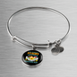 Mother Pomeranian Mom Bracelet Stainless Steel or 18k Gold Circle Bangle-Express Your Love Gifts
