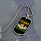 Mother Poodle Mom Necklace Stainless Steel or 18k Gold Dog Tag 24" Chain-Express Your Love Gifts