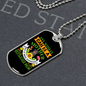 Mother Rottweller Mom Necklace Stainless Steel or 18k Gold Dog Tag 24" Chain-Express Your Love Gifts