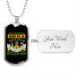 Mother Rottweller Mom Necklace Stainless Steel or 18k Gold Dog Tag 24" Chain-Express Your Love Gifts