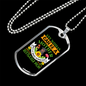 Mother Rottweller Mom Necklace Stainless Steel or 18k Gold Dog Tag 24" Chain-Express Your Love Gifts
