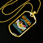 Mother Vizsla Mom Necklace Stainless Steel or 18k Gold Dog Tag 24" Chain-Express Your Love Gifts