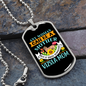 Mother Vizsla Mom Necklace Stainless Steel or 18k Gold Dog Tag 24" Chain-Express Your Love Gifts
