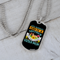 Mother Vizsla Mom Necklace Stainless Steel or 18k Gold Dog Tag 24" Chain-Express Your Love Gifts