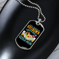 Mother Vizsla Mom Necklace Stainless Steel or 18k Gold Dog Tag 24" Chain-Express Your Love Gifts
