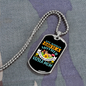 Mother Vizsla Mom Necklace Stainless Steel or 18k Gold Dog Tag 24" Chain-Express Your Love Gifts