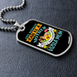 Mother Vizsla Mom Necklace Stainless Steel or 18k Gold Dog Tag 24" Chain-Express Your Love Gifts