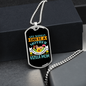 Mother Vizsla Mom Necklace Stainless Steel or 18k Gold Dog Tag 24" Chain-Express Your Love Gifts