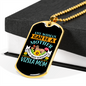 Mother Vizsla Mom Necklace Stainless Steel or 18k Gold Dog Tag 24" Chain-Express Your Love Gifts