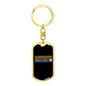 Mountain + Bike = Smile Cycling Keychain Stainless Steel or 18k Gold Dog Tag Keyring-Express Your Love Gifts