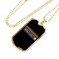 Mountain + Bike = Smile Cycling Necklace Stainless Steel or 18k Gold Dog Tag 24"-Express Your Love Gifts