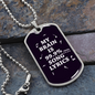 Musician Necklace 99.9% Song Lyrics Necklace Stainless Steel or 18k Gold Dog Tag 24" Chain-Express Your Love Gifts