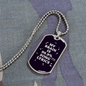 Musician Necklace 99.9% Song Lyrics Necklace Stainless Steel or 18k Gold Dog Tag 24" Chain-Express Your Love Gifts