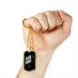 Musician Necklace Air Guitar Hero Necklace Stainless Steel or 18k Gold Dog Tag 24" Chain-Express Your Love Gifts