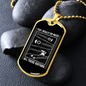 Musician Necklace All These Guitars Necklace Stainless Steel or 18k Gold Dog Tag 24" Chain-Express Your Love Gifts
