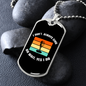 Musician Necklace Always Sing Necklace Stainless Steel or 18k Gold Dog Tag 24" Chain-Express Your Love Gifts