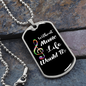 Musician Necklace Bb Life Without Music Necklace Stainless Steel or 18k Gold Dog Tag 24" Chain-Express Your Love Gifts