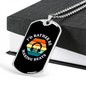Musician Necklace Beats Necklace Stainless Steel or 18k Gold Dog Tag 24" Chain-Express Your Love Gifts