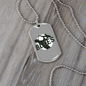 Musician Necklace Blues Saxophone Necklace Stainless Steel or 18k Gold Dog Tag 24" Chain-Express Your Love Gifts