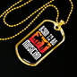 Musician Necklace Born to be Musician Necklace Stainless Steel or 18k Gold Dog Tag 24" Chain-Express Your Love Gifts